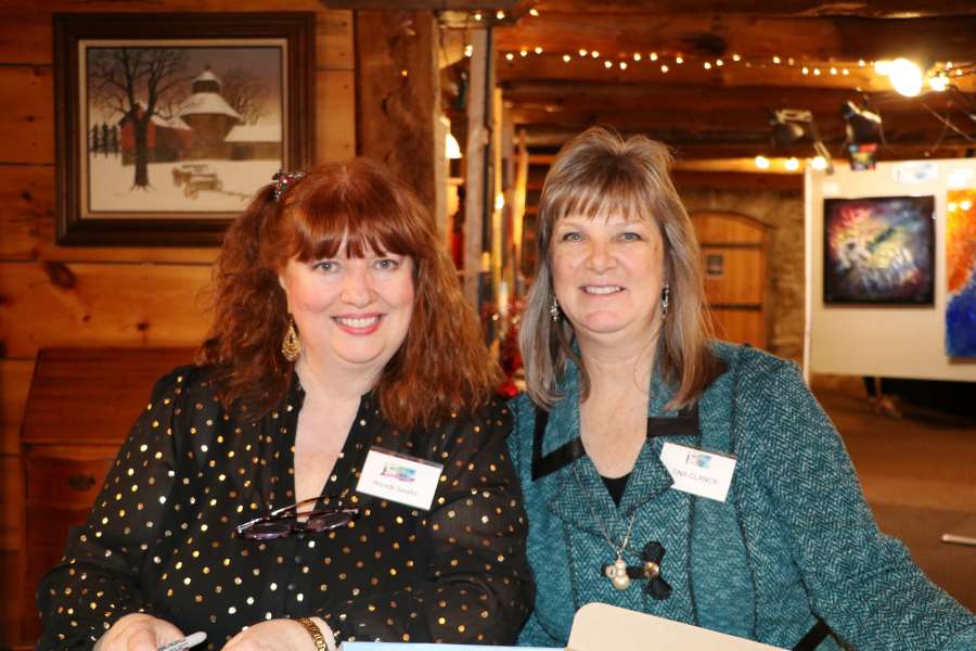 Artists and Co-Chairs Brenda Sauder and Tina Clancy