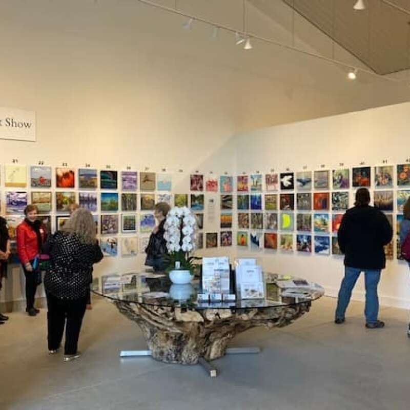 2024 Square Foot Exhibit at Mann Gallery