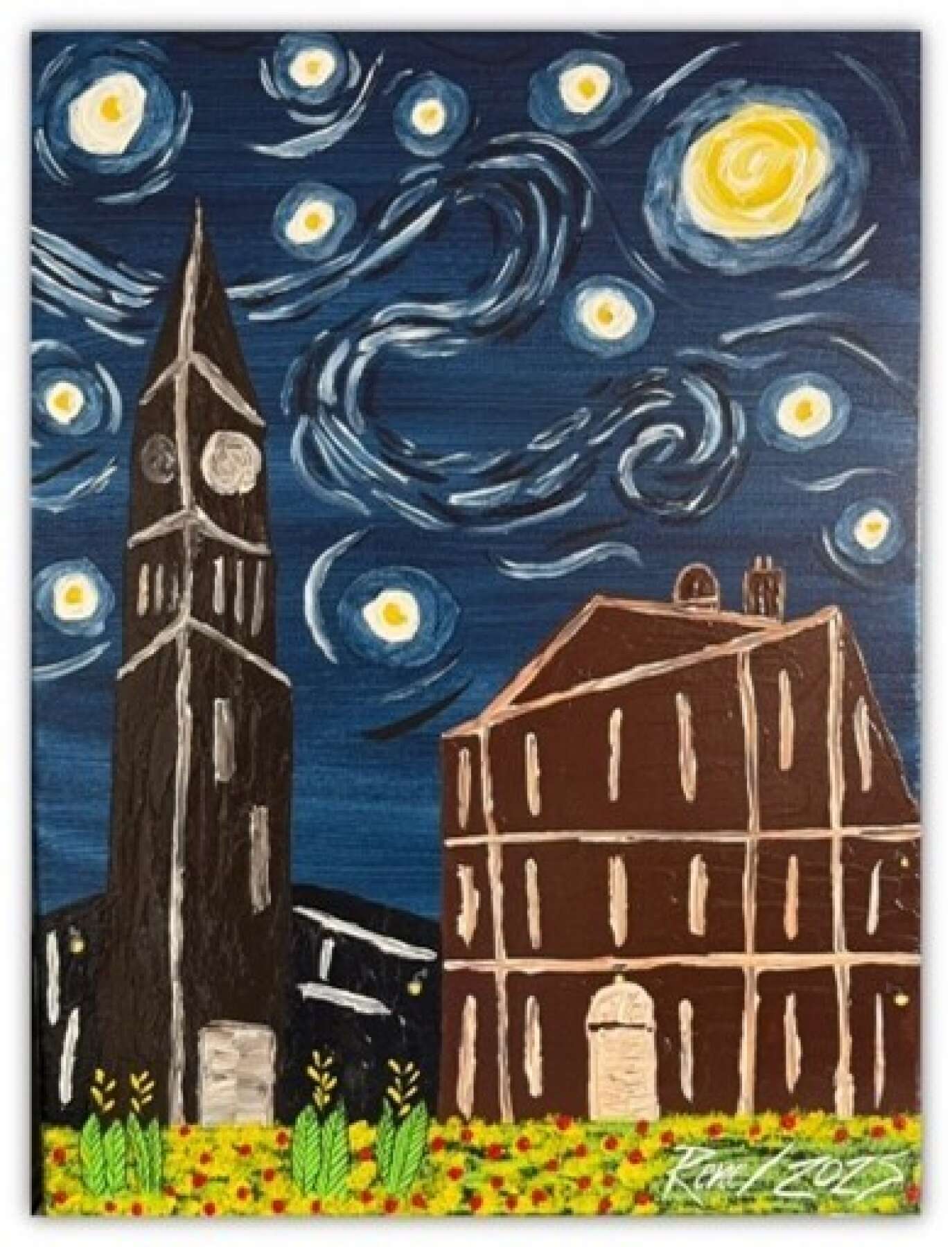 Starry Night at the Cenotaph