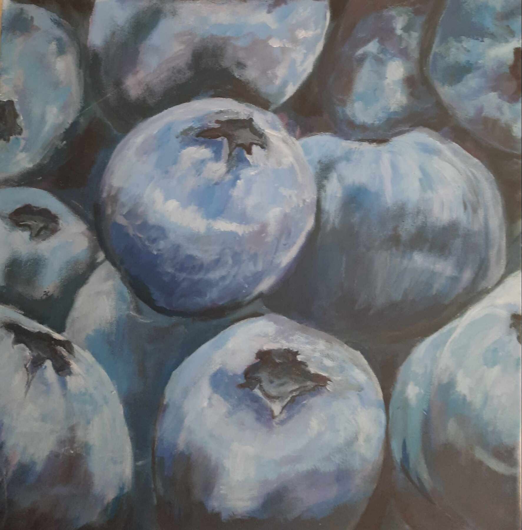 Blueberriy season- a close up