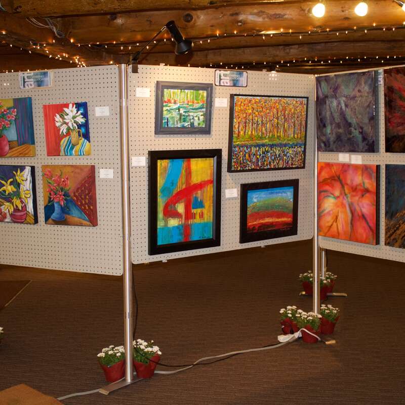 Some of the Artwork on Display
