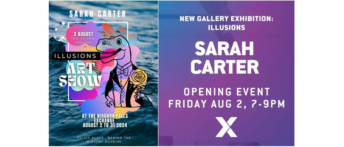 Sarah Carter: Illusions Art Show