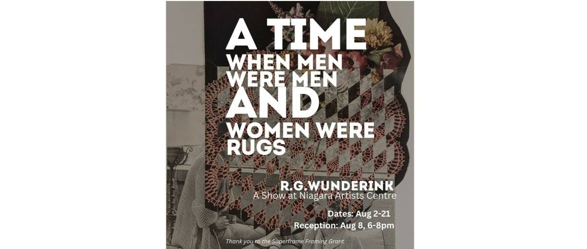 'A Time when Men were Men, and Women were Rugs' by Rachelle Wunderink