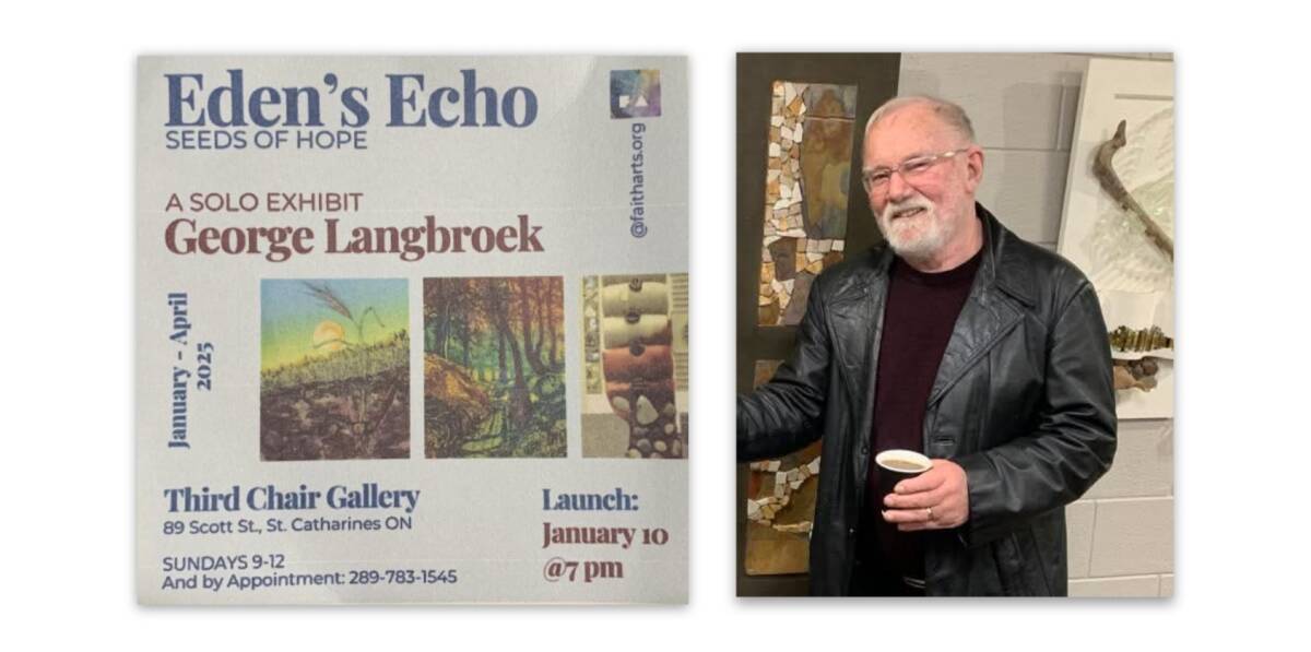 Eden's Echo - Seeds of Hope - Solo Exhibit by George Langbroek