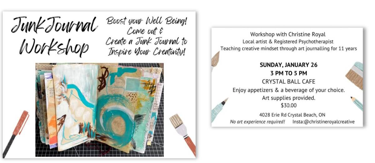 Junk Journal Workshop by Christine Royal