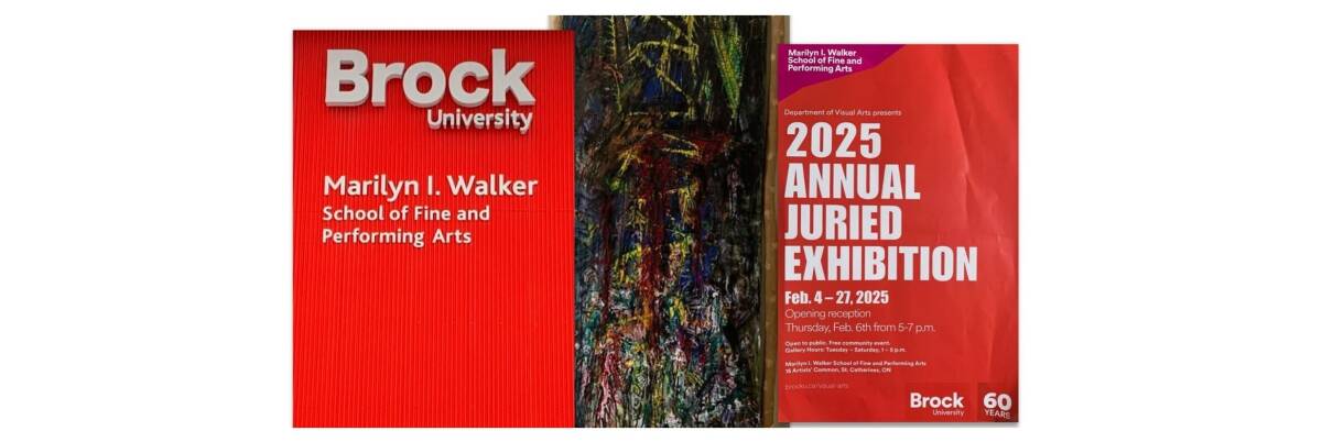 BROCK University: 2025 Annual Juried Exhibition