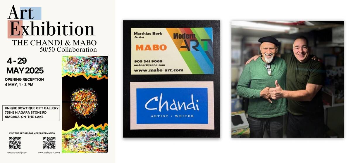 The Chandi & MABO 50/50 Collaboration Art Exhibition
