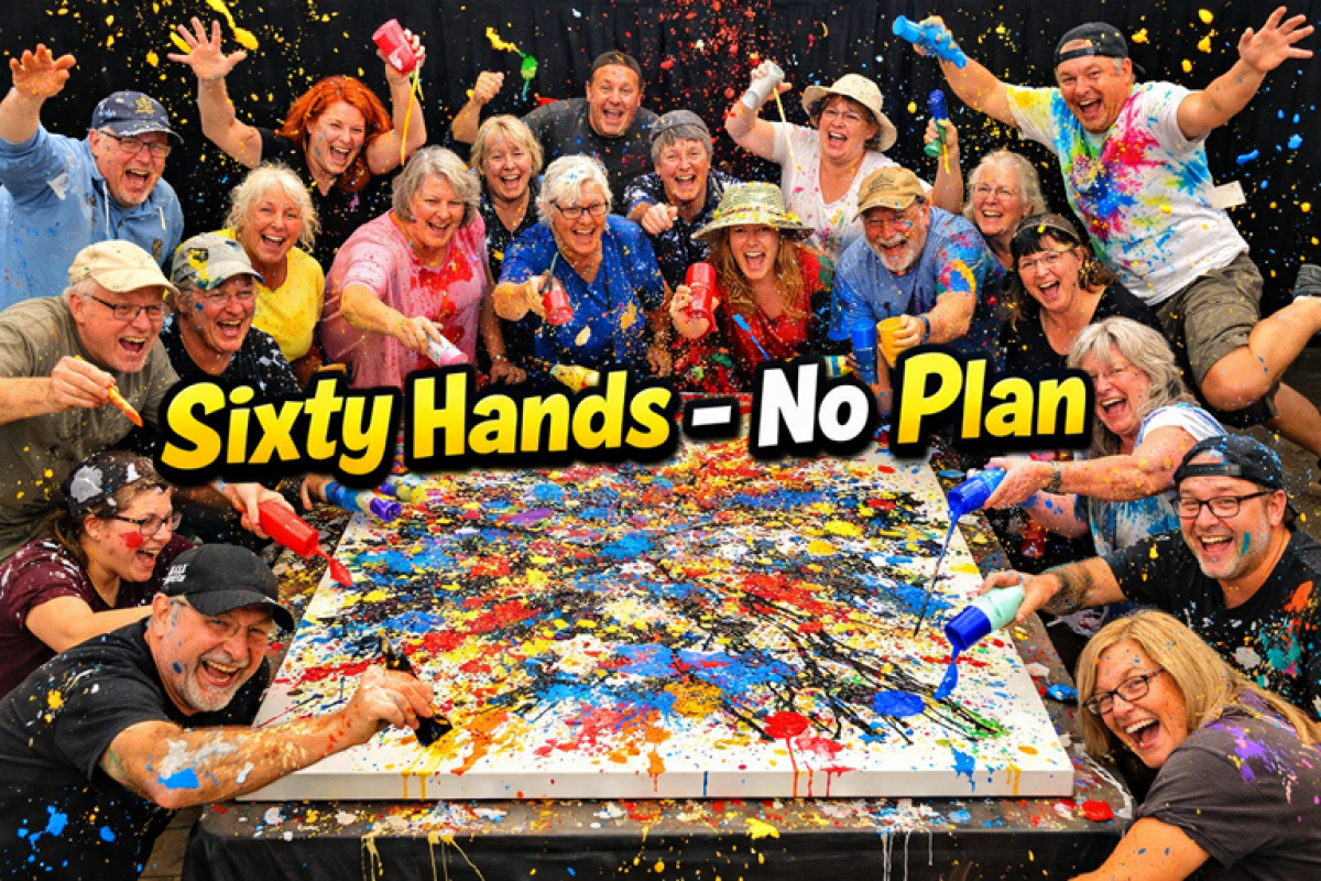 New Video Featuring Our "Sixty Hands – No Plan" Project