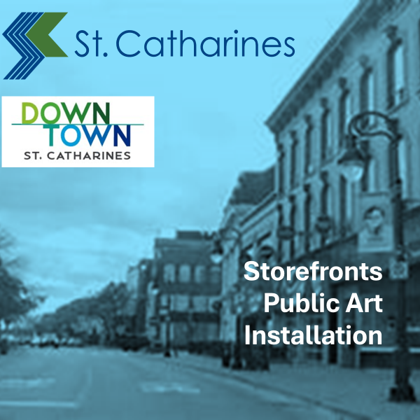 St. Catharines Downtown Storefronts Public Art Installation