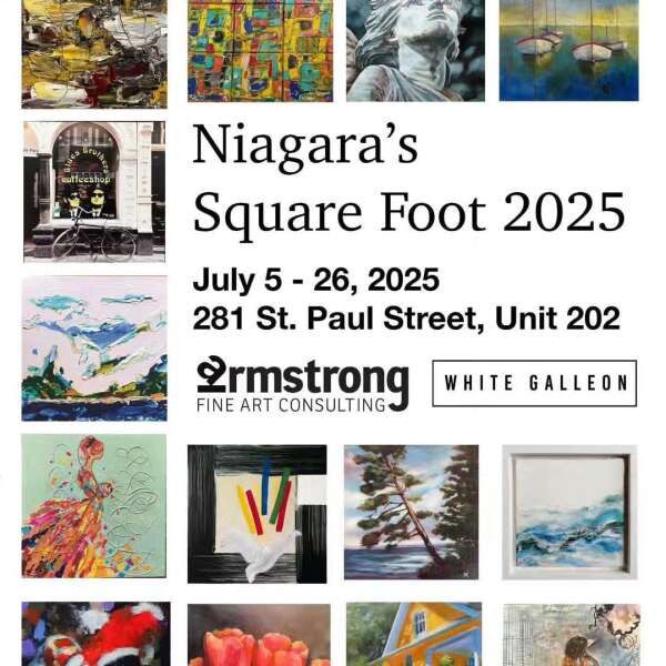 Square Foot Exhibit at White Galleon Gallery - July 2025