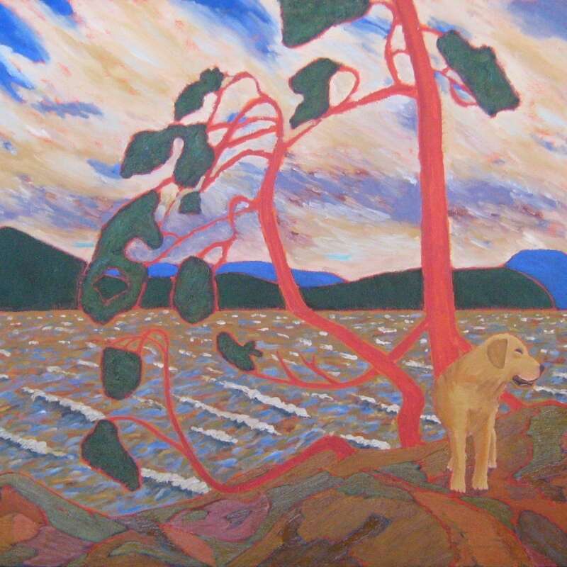 West Wind and Dog